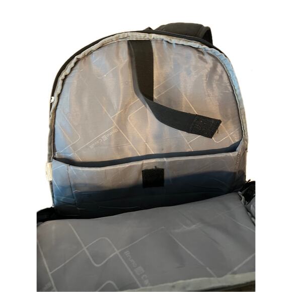 Bruno Cavalli Padded Computer Black Backpack - Picture 6 of 6